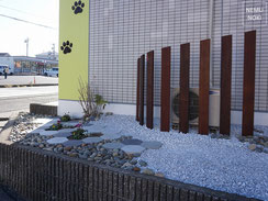 雑草対策、雑草の生えない庭、庭づくり、ガーデンデザイン、君津市、木更津市、船橋市、市川市、松戸市、印西市、八千代市