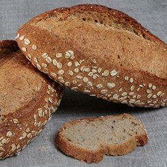 Pain aux 6 céréales fabriqué par Ma Boulangerie Café