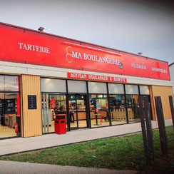 Façade Ma Boulangerie Café Montmorillon