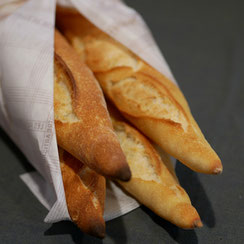 4 baguettes Banette réalisées par Ma Boulangerie Café