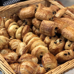 Mini Viennoiseries cuitent par Ma Boulangerie Café