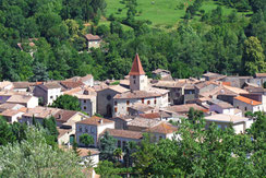 village de Campagne-sur-Aude - Pyrénées Audoises