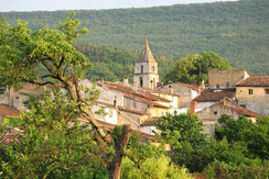 Village de St-Colombe-sur-l'Hers - Pyrénées Audoises