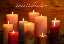 Weihnachtskarte, Neujahrskarte, A5, Schweiz, bestellen, Kerzen, Kerzenlichter, Kerzenschein, Weihnachtskarten A5, Neujahrskarten A5, Firmenkarten, Firmenkarten A5