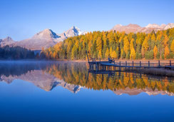 Glückwunschkarten, A5, Geburtagskarten, Fotokarten, Stazersee, Steg am See, Engadin, Glückwunschkarte Stazersee
