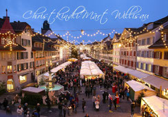 Christkindlimärt Willsau, Weihnachtsmarkt Willisau, Weihnachtskarte, Weihnachten, Willisau