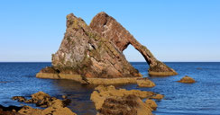 Portknockie - The Bow Fiddle Rock