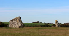 Avebury - Die Menhire Adam & Eve