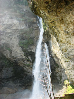 Wanderung Reichenbachfälle: Der tosende Wasserfall «Reichenbachfälle».