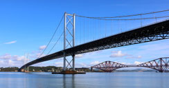 Queensferry - Die Firth of Forth-Brücken
