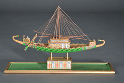 47-05 Six Ancient Egyptian Ships by HIDA Jun
