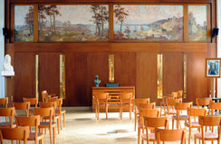 Salle des mariages de la mairie-annexe des Quatre Moulins, Brest / cliché Ivan Breton