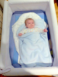 Para que tú bebé duerma bien haz como en los hospitales - www.AorganiZarte.com