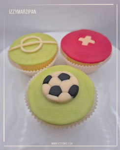 Modellieranleitung Fussball-Cupcakes
