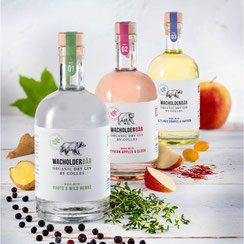 WACHOLDERBEAR, GIN, GENUSS, TIROL, MADE IN AUSTRIA