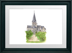 saint martin de Boucherville, église, jardin, nornamdie, tourisme, 