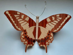 Papillon en marqueterie - Atelier Eclats de Bois - Isère