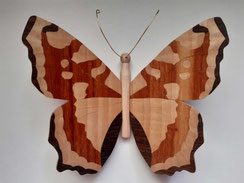 Papillon en marqueterie - Atelier Eclats de Bois - Isère