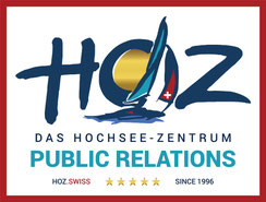 Public Relations Abteilung des HOZ – Kommunikation, Medienarbeit und Markenpflege rund um den Schweizer Hochseeschein.