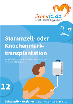 Broschüre: Stammzell- oder Knochenmarktransplantation.