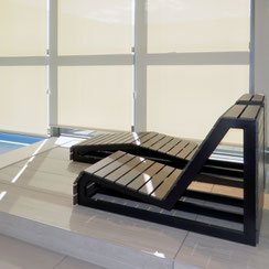 Which stone is most resistant to mold, water and extreme heat so that it can be installed in saunas and swimming pools