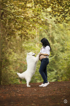 Séance photo grossesse artistique à Limoges.