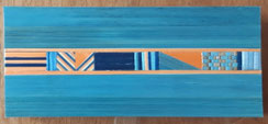 Dimension 14 x 6 ; ht 2,6 cm . Intérieur brut . Prix 49€ . DISPONIBLE.
