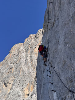 Klettersteige am Dachstein, Anna Klettersteig, Johann Klettersteig, Randkluft Steig, Schulteranstieg, Via ferrata, Bergführer, mountainguide, guided tour