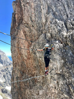 Königsjodler Klettersteig, Via ferrata, Hochkönig, Matrashaus, Bergführer, mountainguide, guided tour