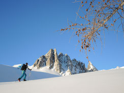 Skitour mit Bergführer aufs Weißeck, geführte Skitour aufs Weisseck, geführte Skitouren in Zederhaus, Skitour mit Bergführer, guided skitour, 