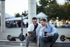 Travel Business am Flughafen