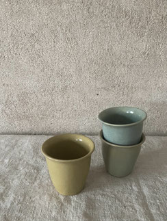 Set Vintage Becher Nr: 3 / VERKAUFT