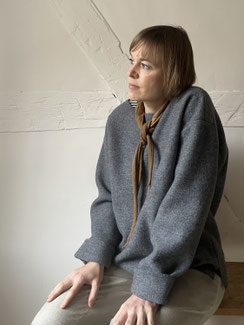 WALKPULLOVER / mittelgrau / unisex