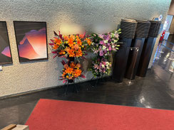スタンド花2段