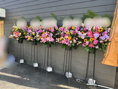 スタンド花1段