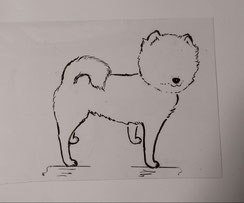 脚をもっと細くとのご希望に応えて修正しました