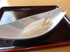 活イカ刺　1,000円