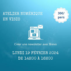 Atelier numérique newsletter Brevo by Pinhuts Communication Numérique et Graphique Oise 60 02 77 Accompagnement numérique graphique digital