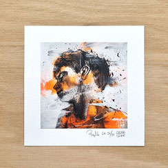 tirage d'art reproduction d'art graffmatt graffiti streetart portrait homme dessin drawing illustration édition limitée limited edition reproduction artistique graffmatt