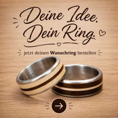 Bestelle deine personalisierten Edelstahlringe - zum Bestellformular