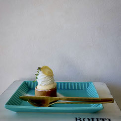 富士宮市ケーキカフェバーブのレモンのタルト