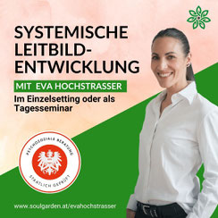 Eva Hochstrasser begleitet mit systemischer Leitbildentwicklung Einzelpersonen, Paare, Teams oder Organisationen