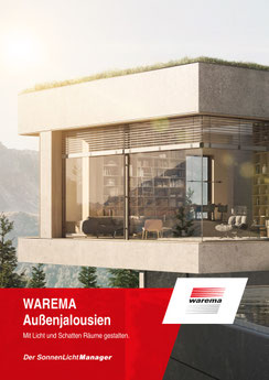Broschüre warema Außenjalousien zum Download