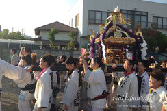 田町 女神輿連合渡御に向け、各町から神輿が続々集合 PM5:20