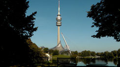 Olympiapark Olympiaturm in München