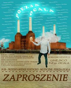 XII. UNESCO World Poetry Day / Poezja Londyn & u.a. Botschaft der Republik Polen und Krzysztof Zanussi / London, England 2012
