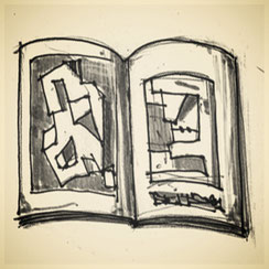 Andre Bauersfeld Skizzen-Buch