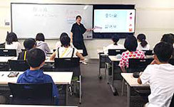 昨年の様子：授業の様子