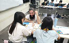 昨年の様子：授業の様子