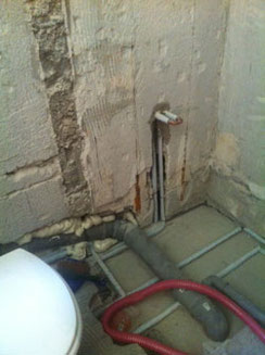 Nicht vollflächig gedämmt führt zum Frostschaden, Ausstopfen wäre besser gewesen